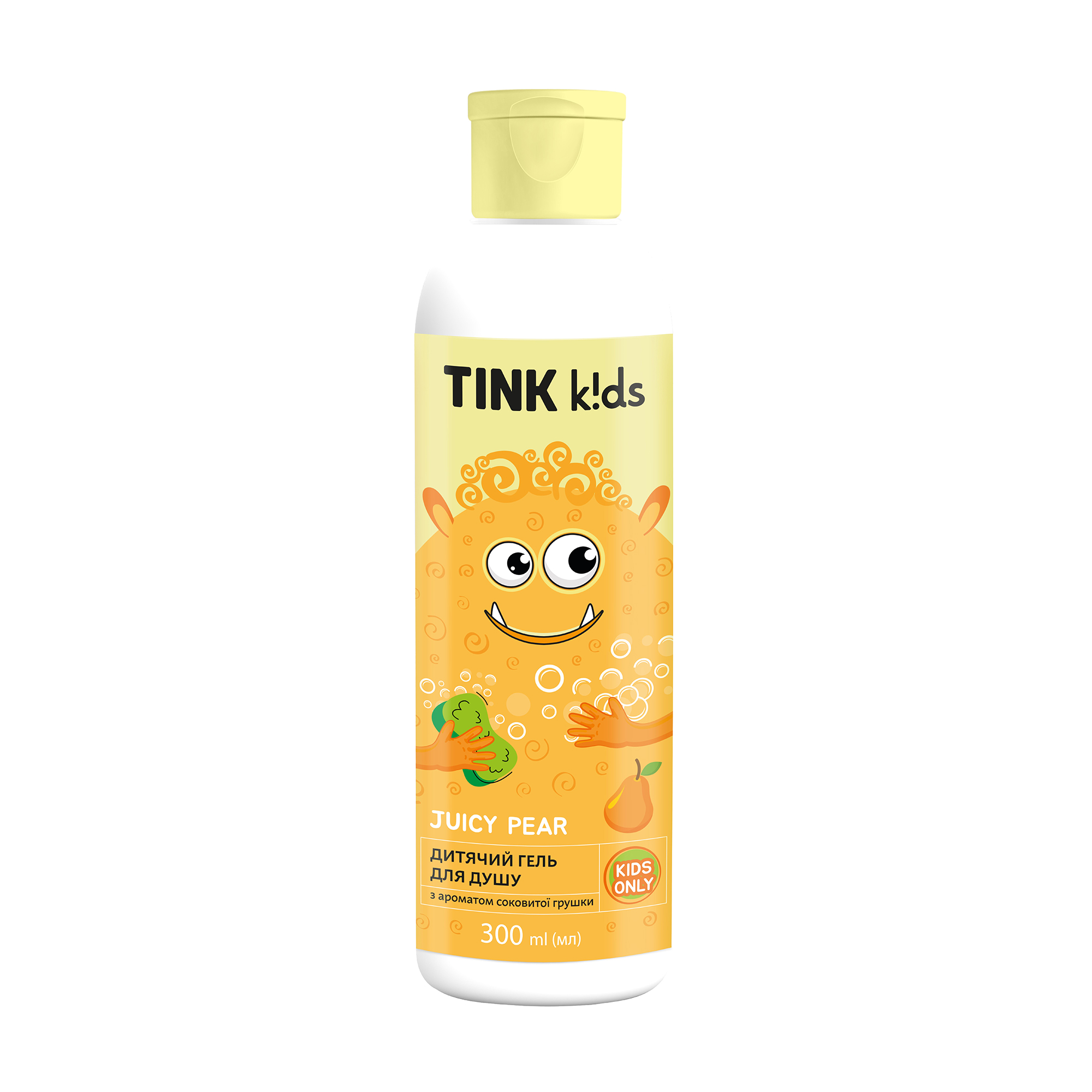 Дитячий гель для душу Tink Kids Juicy Pear, 300 мл